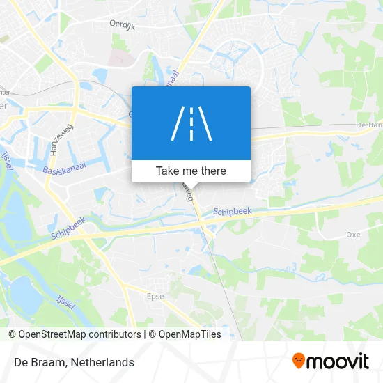 De Braam map