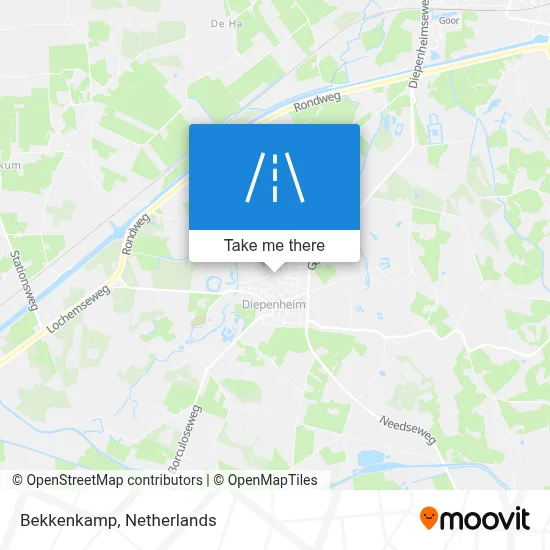 Bekkenkamp map