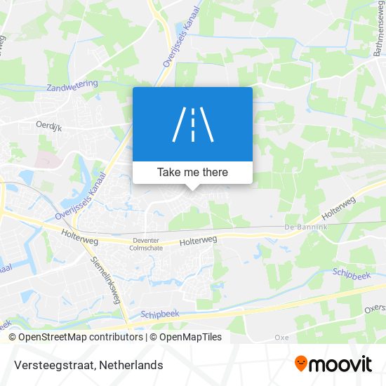 Versteegstraat map