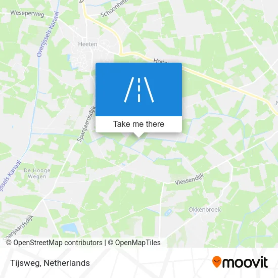 Tijsweg map