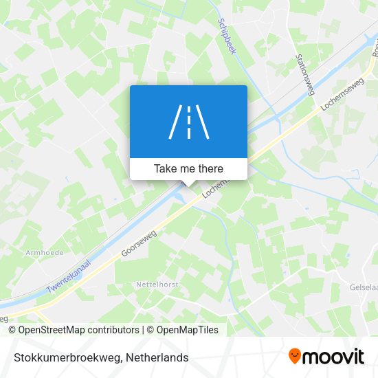 Stokkumerbroekweg map
