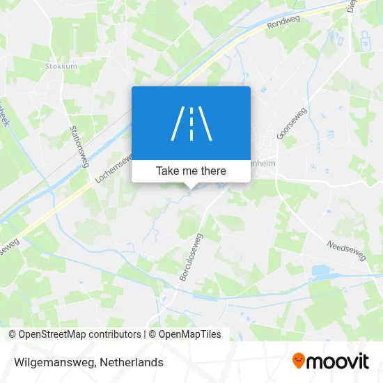 Wilgemansweg map