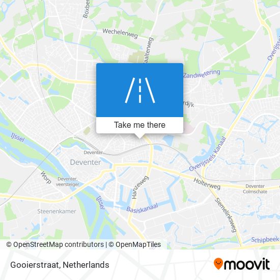 Gooierstraat map