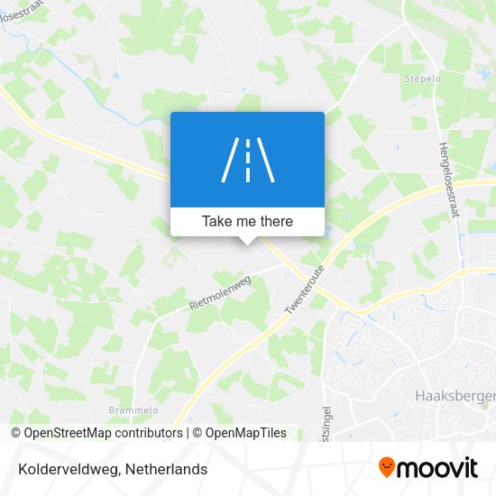 Kolderveldweg map