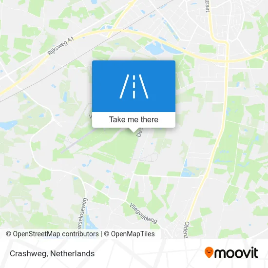 Crashweg map