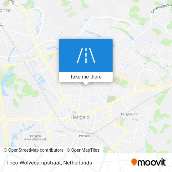 Theo Wolvecampstraat map