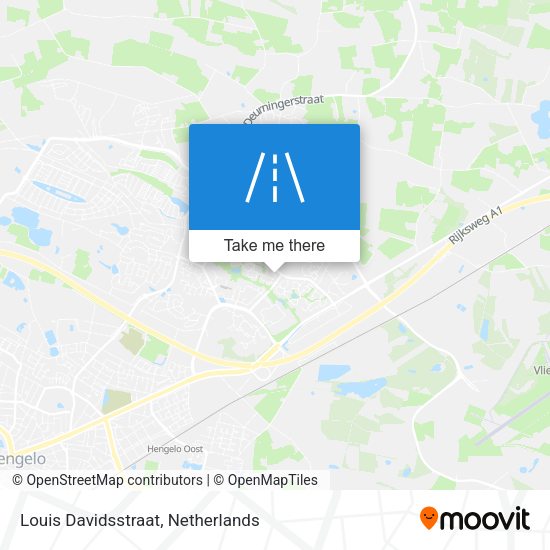 Louis Davidsstraat map