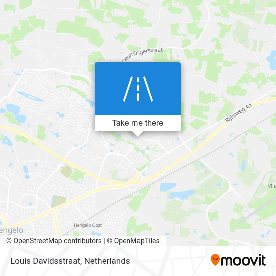 Louis Davidsstraat map