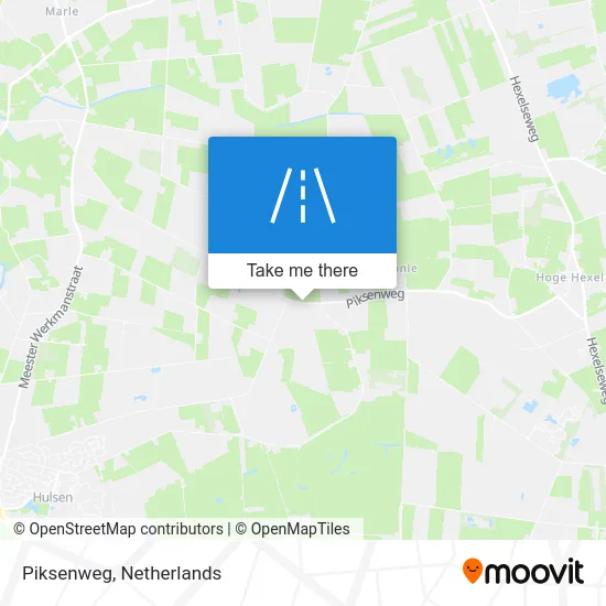 Piksenweg map