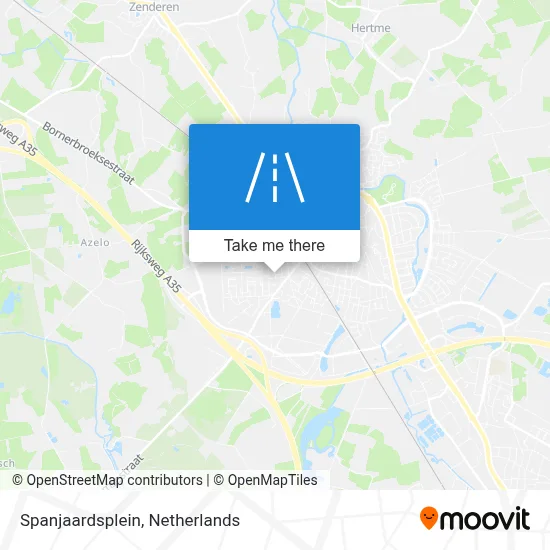 Spanjaardsplein map