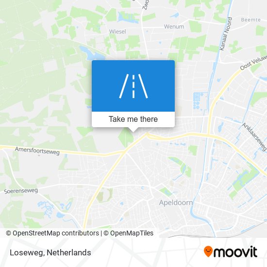 Loseweg Karte