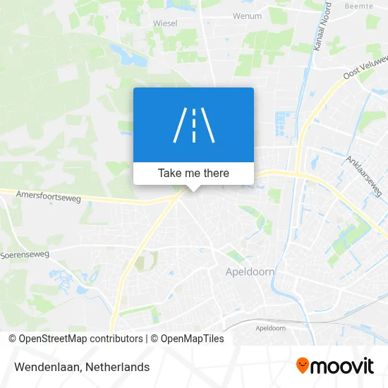 Wendenlaan map