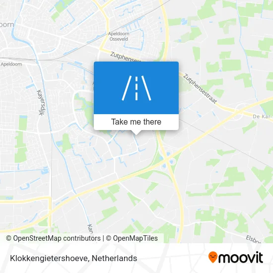 Klokkengietershoeve map