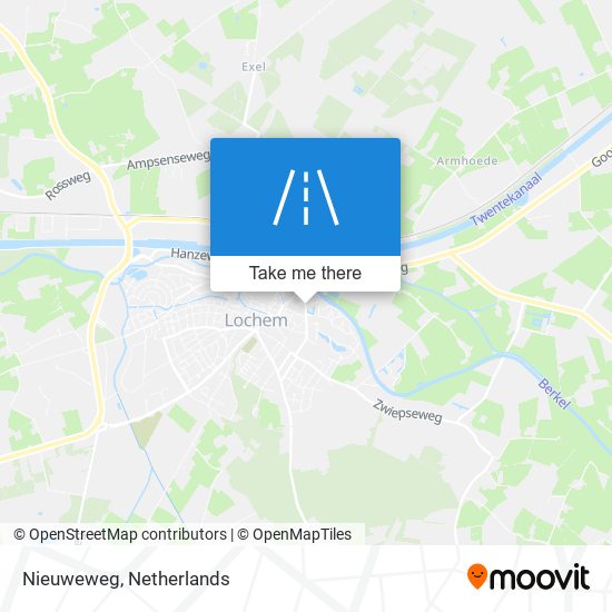 Nieuweweg map