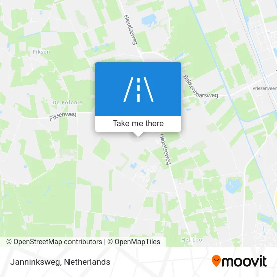 Janninksweg map