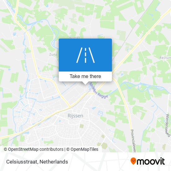 Celsiusstraat map