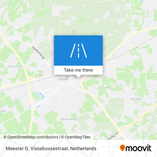 Meester G. Vixseboxsestraat map