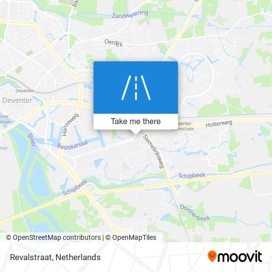 Revalstraat map