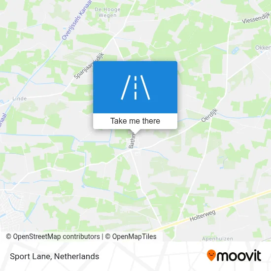 Sportweg map