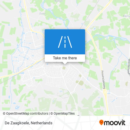 De Zaagkoele map