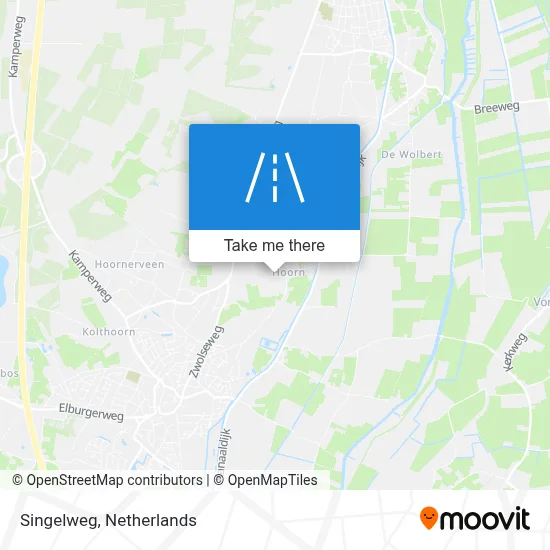 Singelweg map