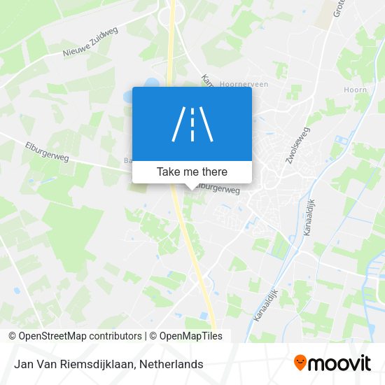 Jan Van Riemsdijklaan map