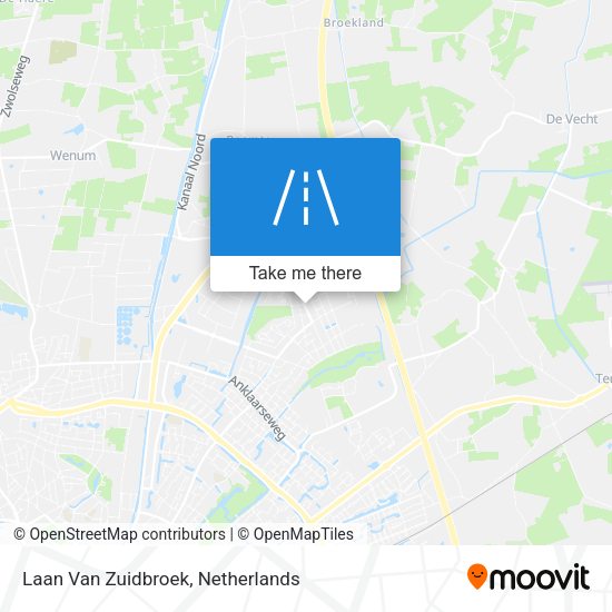 Laan Van Zuidbroek map