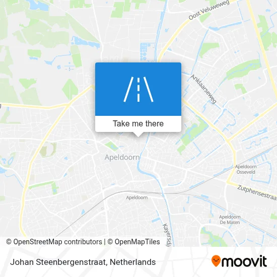 Johan Steenbergenstraat map