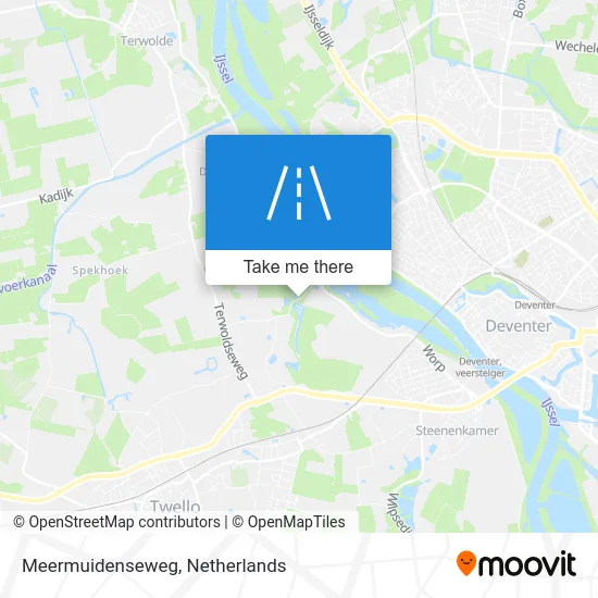 Meermuidenseweg map