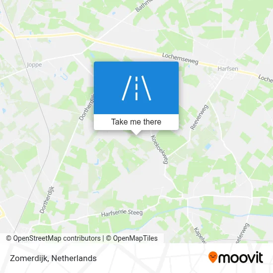 Zomerdijk map