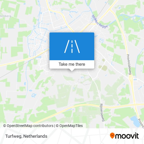 Turfweg map