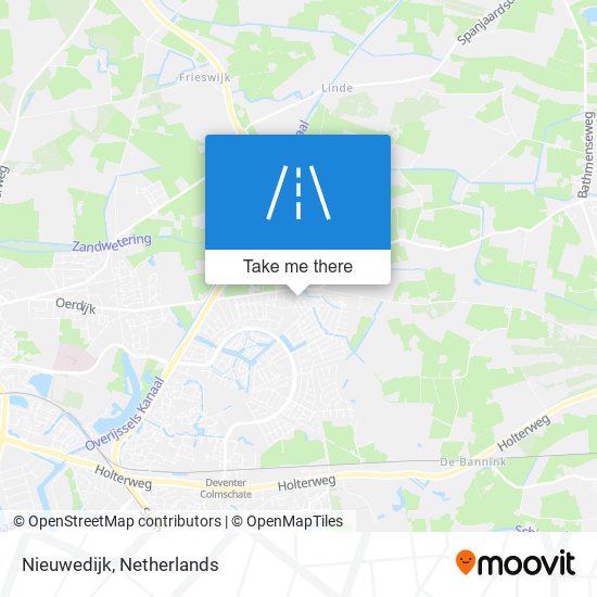 Nieuwedijk map