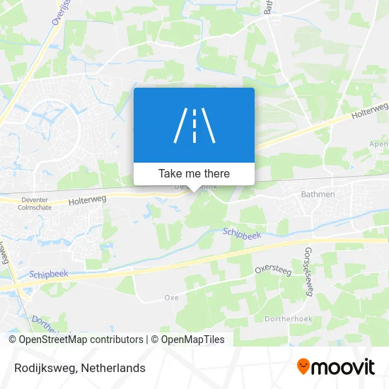 Rodijksweg map