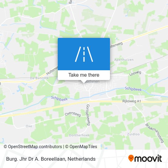 Burg. Jhr Dr A. Boreellaan map