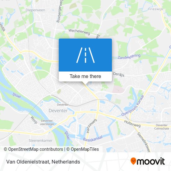 Van Oldenielstraat map
