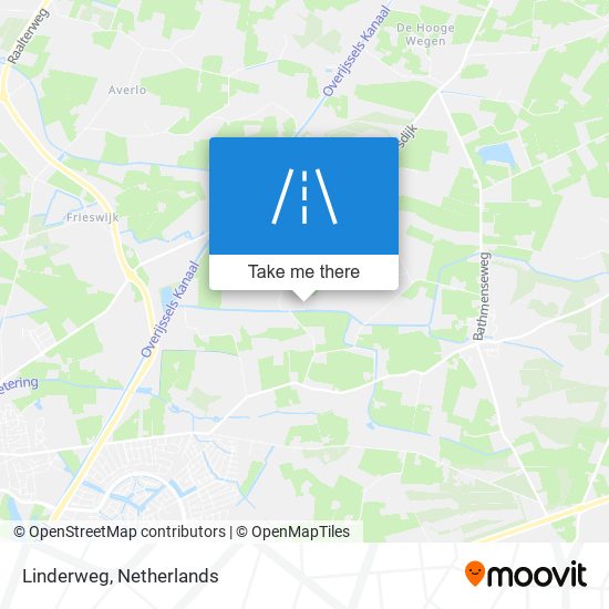 Linderweg map