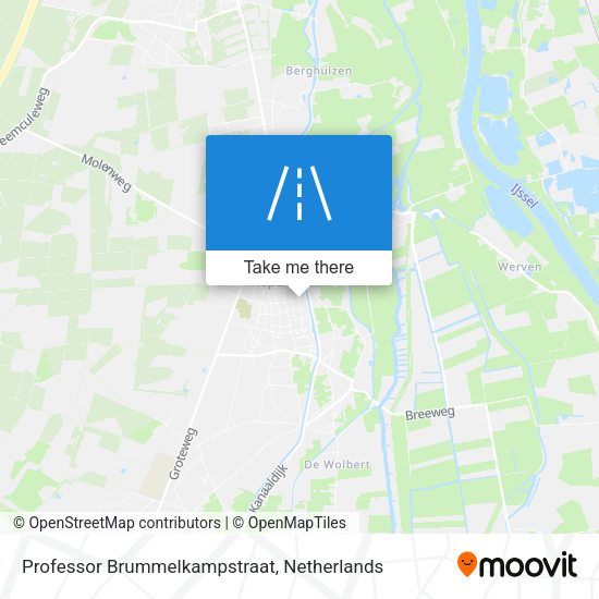 Professor Brummelkampstraat map