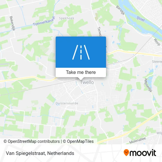 Van Spiegelstraat map
