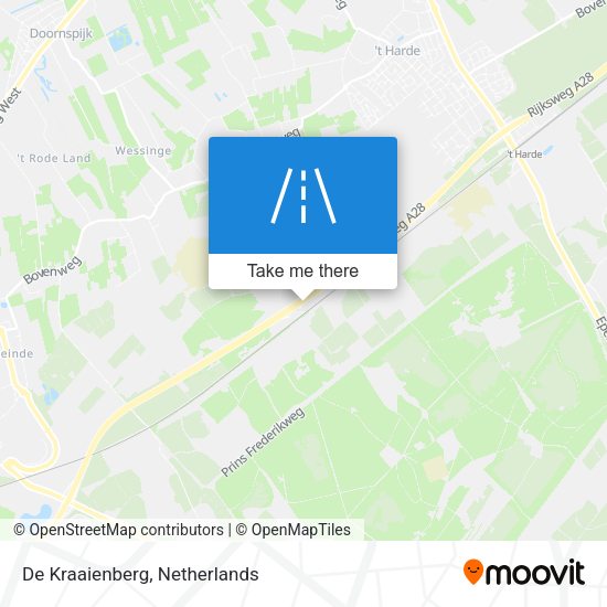 De Kraaienberg map