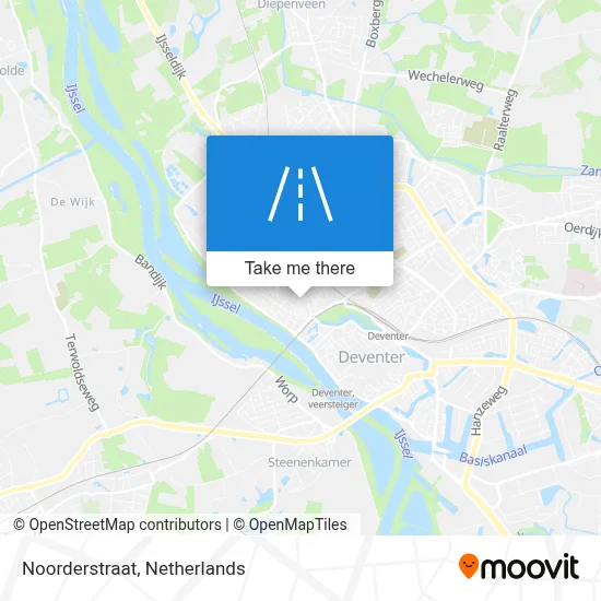 Noorderstraat map