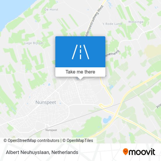 Albert Neuhuyslaan map