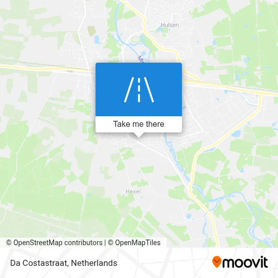 Da Costastraat map