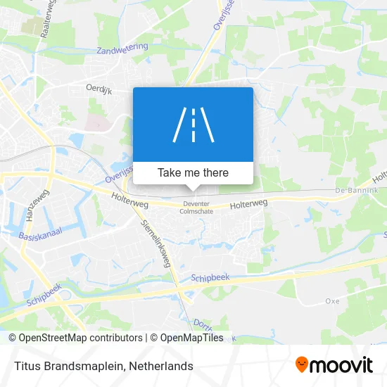 Titus Brandsmaplein map