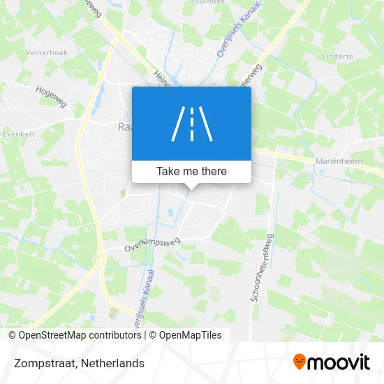 Zompstraat map