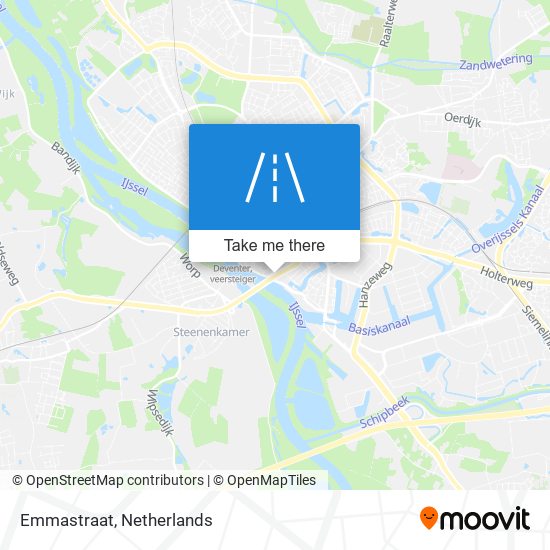 Emmastraat map