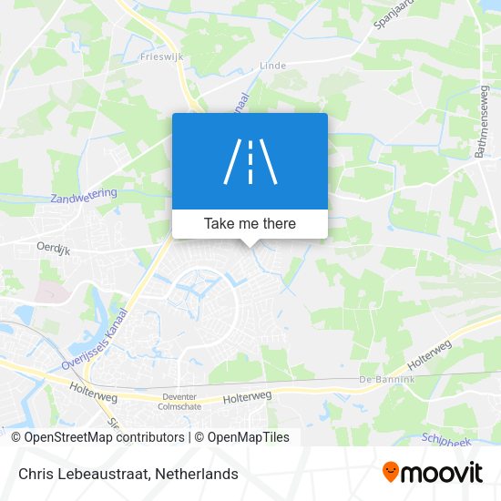 Chris Lebeaustraat map