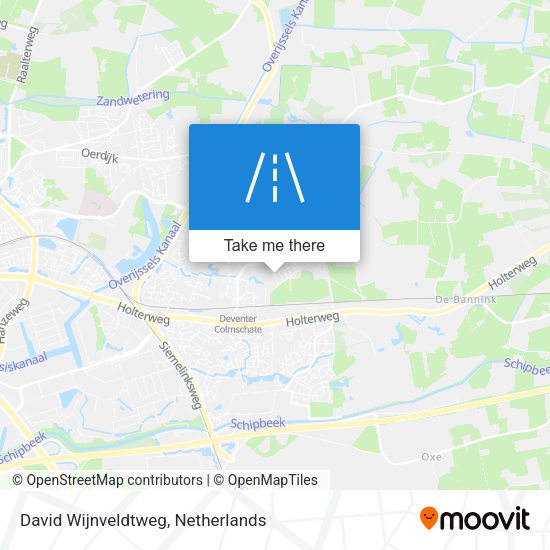 David Wijnveldtweg map