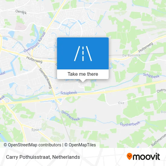 Carry Pothuisstraat map