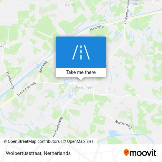 Wolbertusstraat map