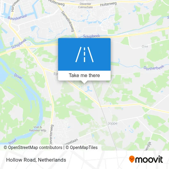 Holleweg map